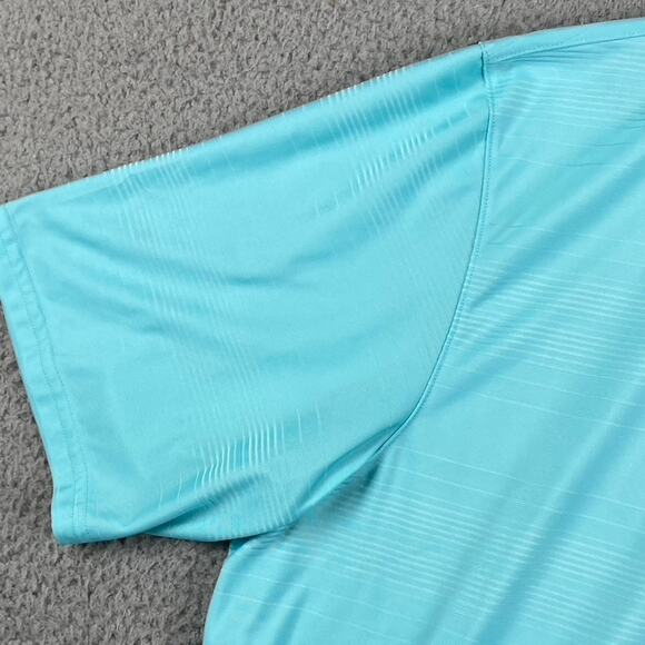 Under Armour Loose Catalyst Heatgear Golf Polo Shirt Men's 2XL Blue Causal - Picture 6 of 10